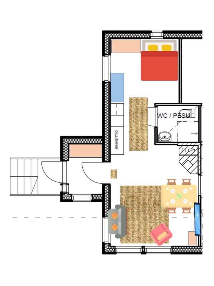 Modern Apartment Karkku Eksteriør bilde